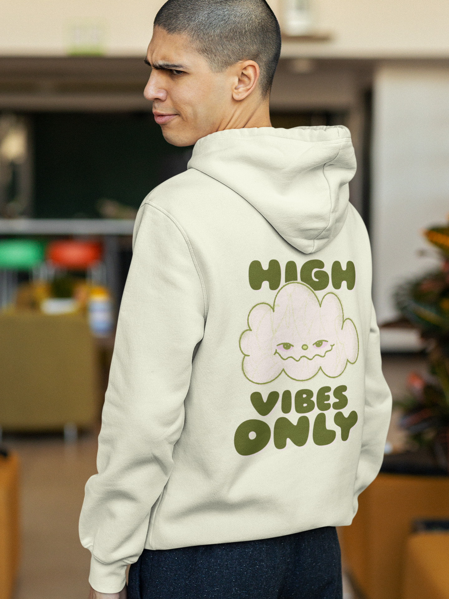 high-vibes-only-beige-hoodie
