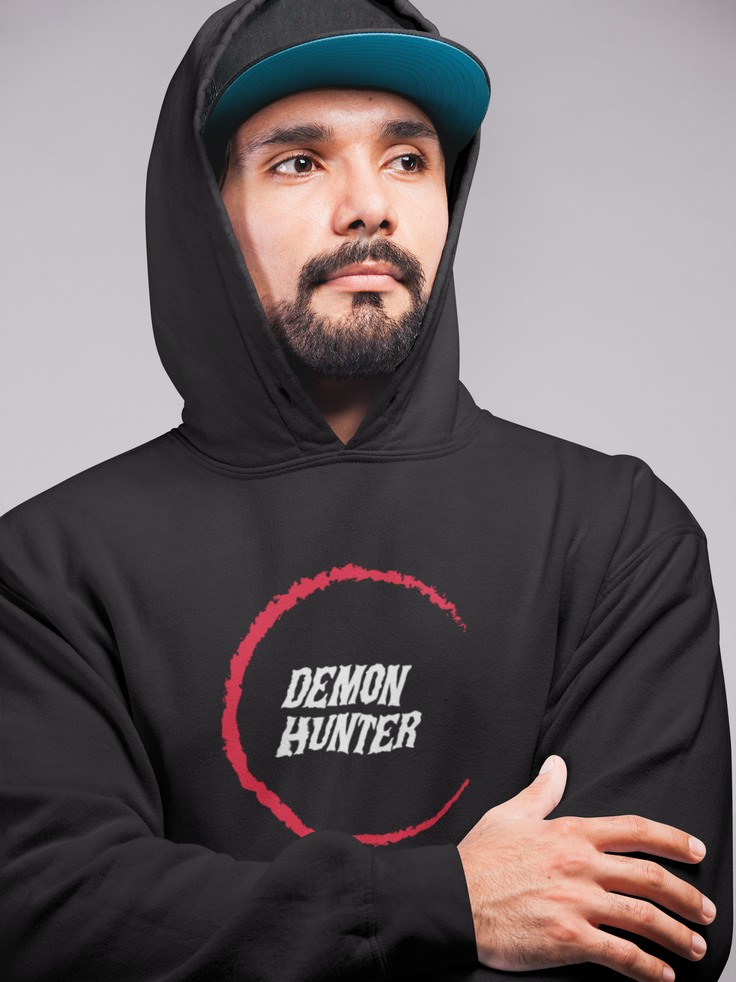 Demon Hunter Black Men's Hoodie
