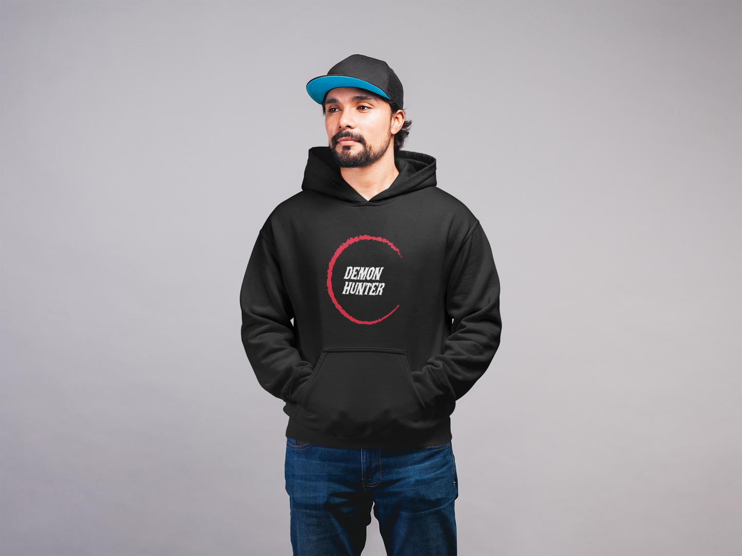 Demon Hunter Black Men's Hoodie
