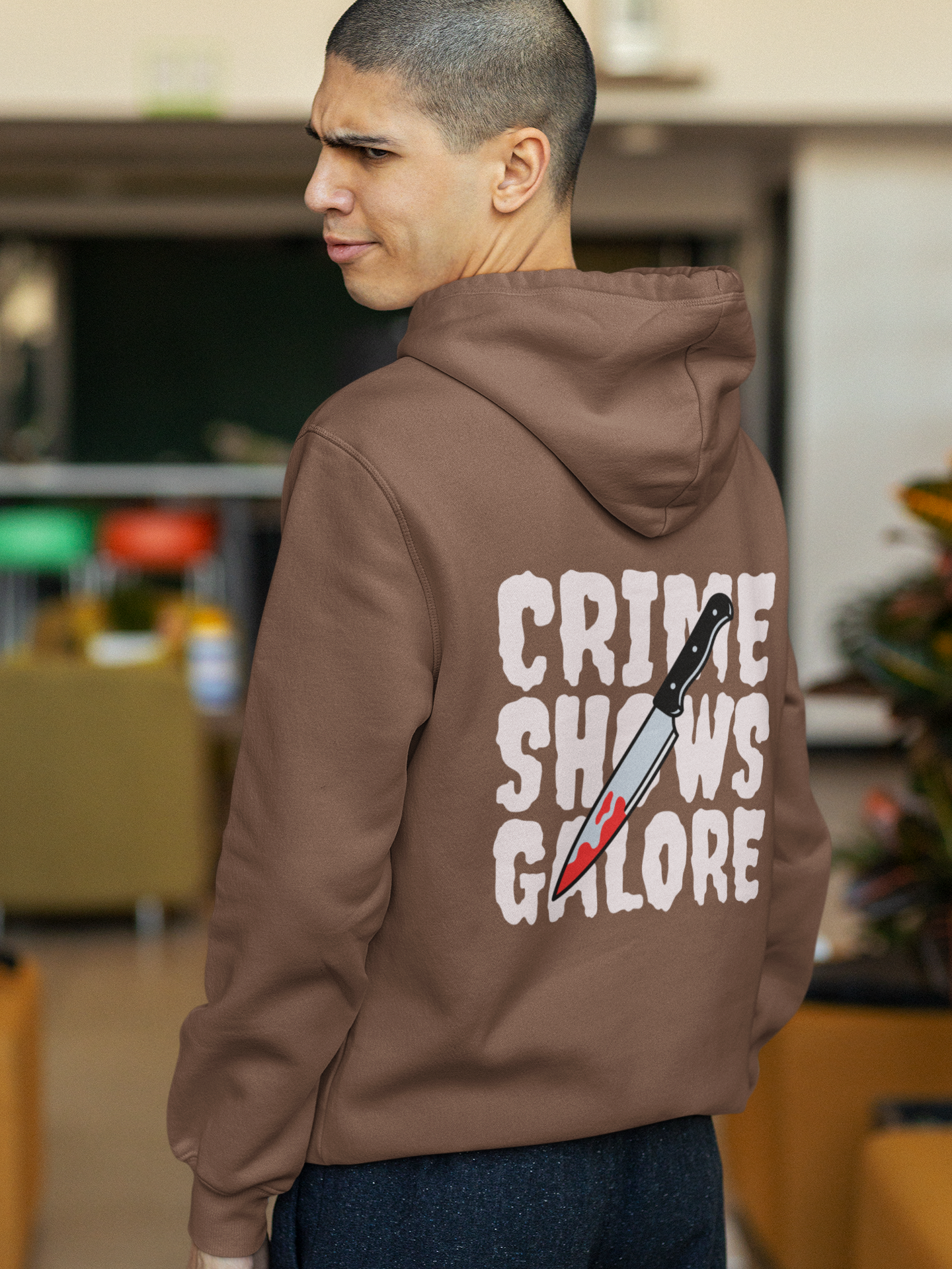 crime-shows-galore-brown-hoodie