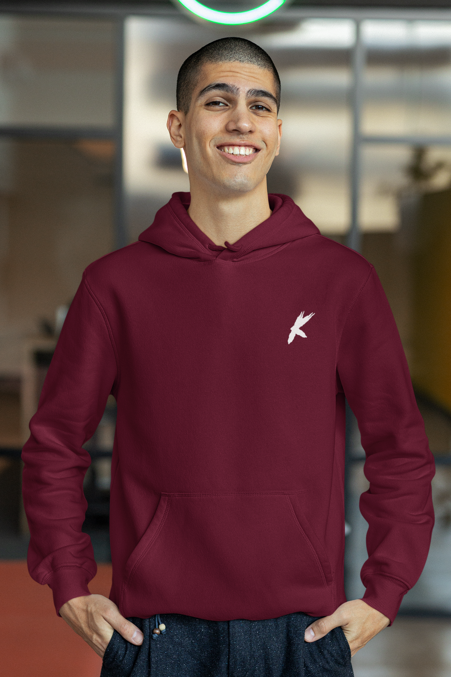 Uncover Hidden Stories Maroon Hoodie
