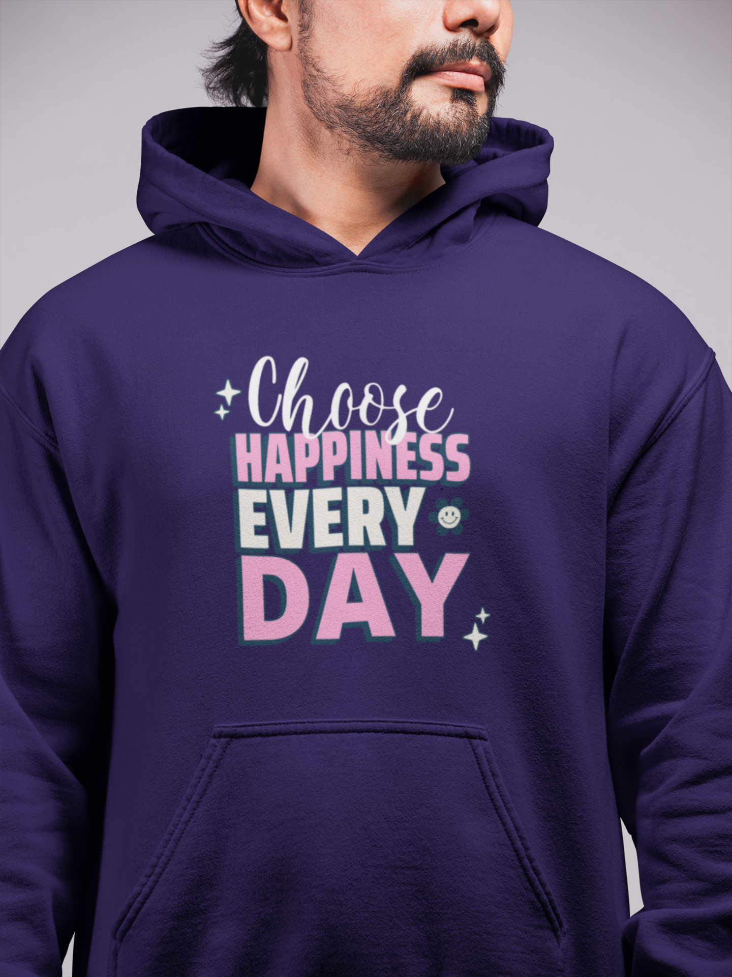 choose-happiness-every-day-blue-mens-hoodie