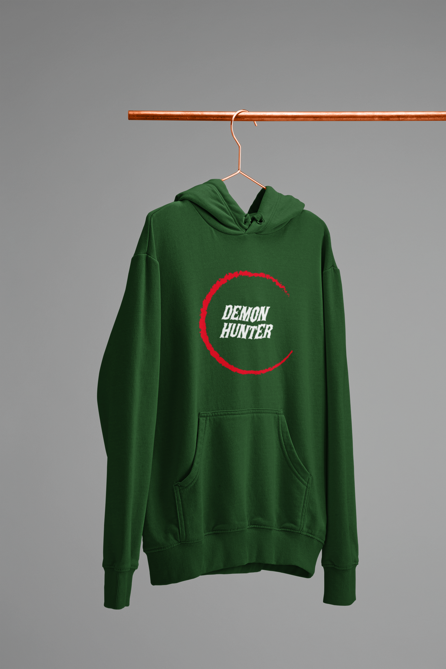Demon Hunter Green Men's Hoodie