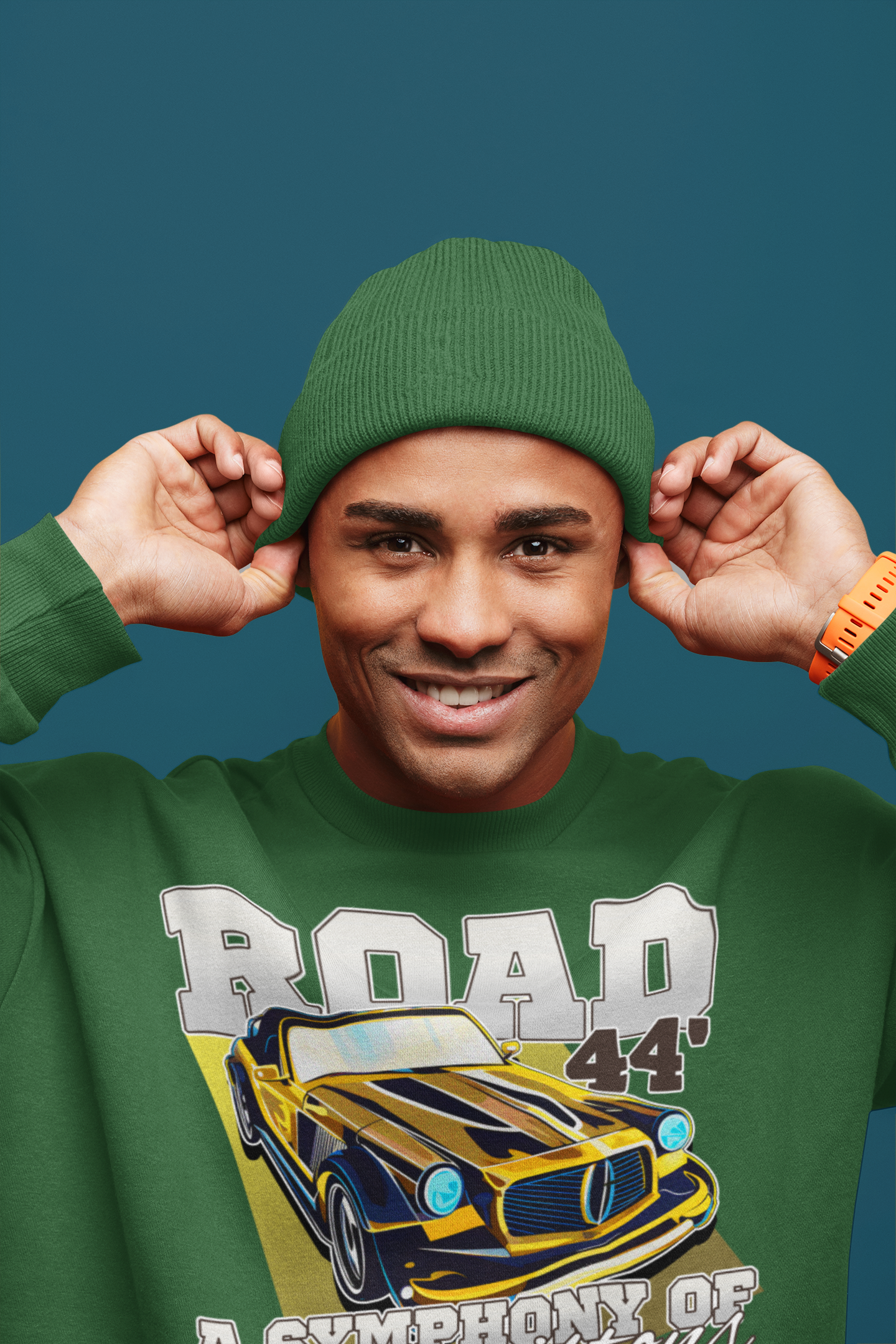 Road 44 Olive Green Sweatshirts