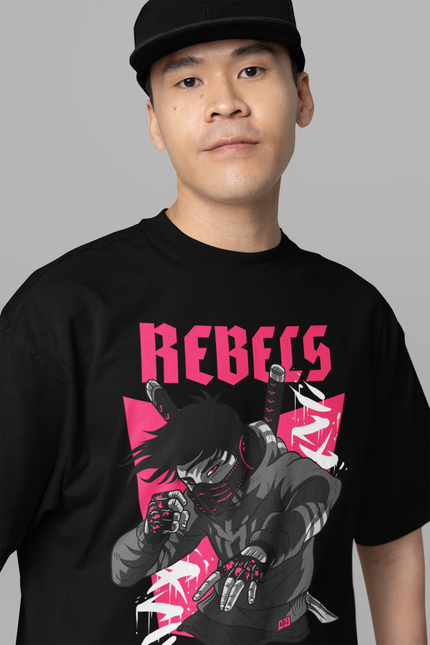 Black Rebels Oversized T-Shirt