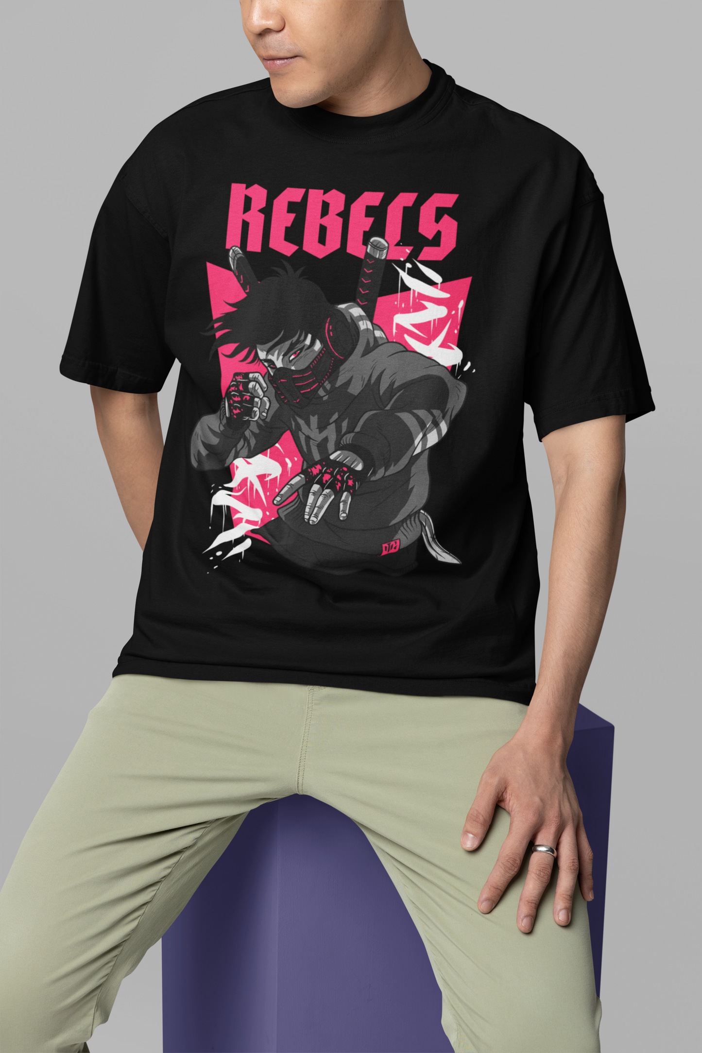 Black Rebels Oversized T-Shirt