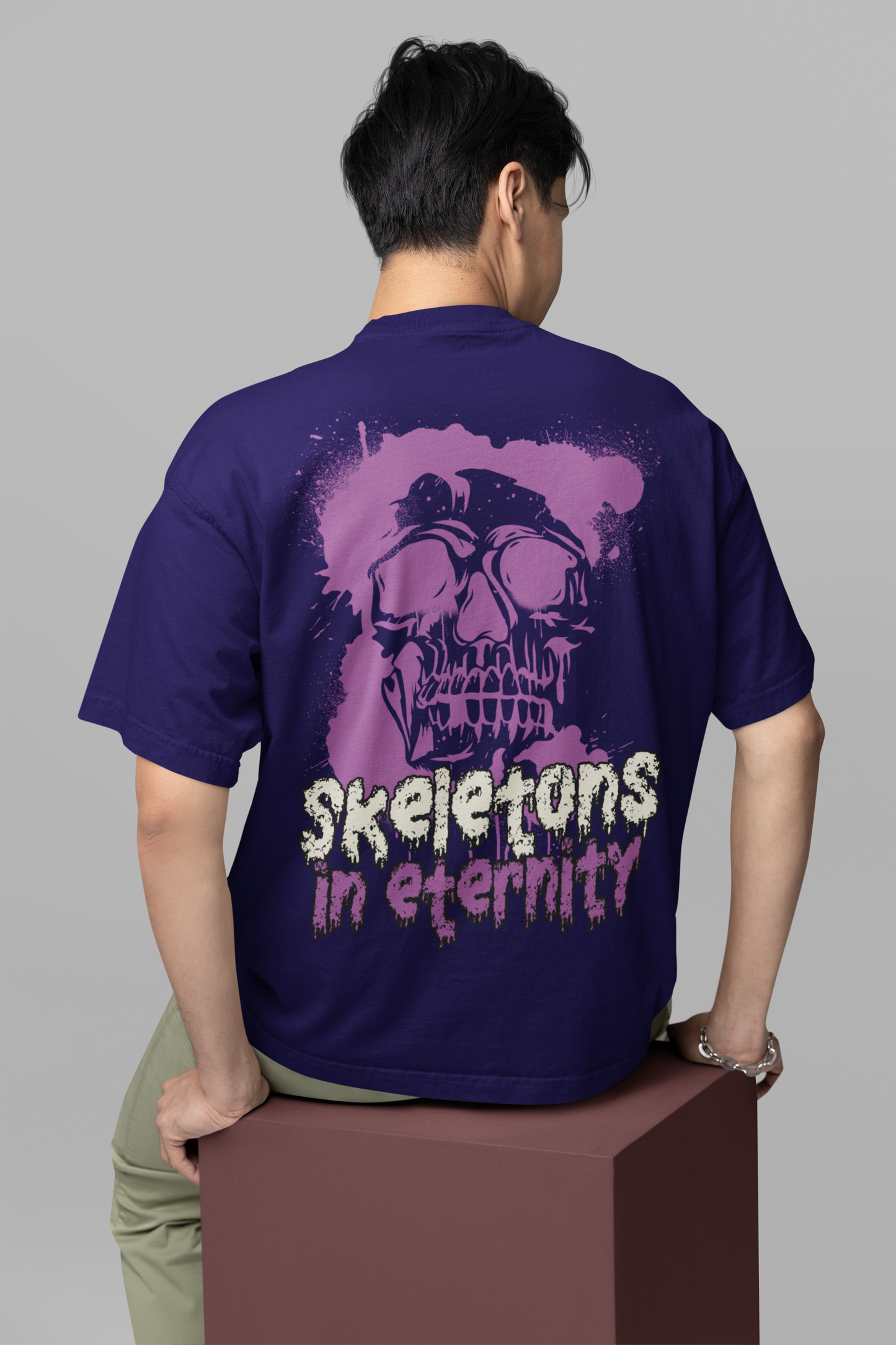 skeleton-in-eternity-blue-oversized-t-shirt