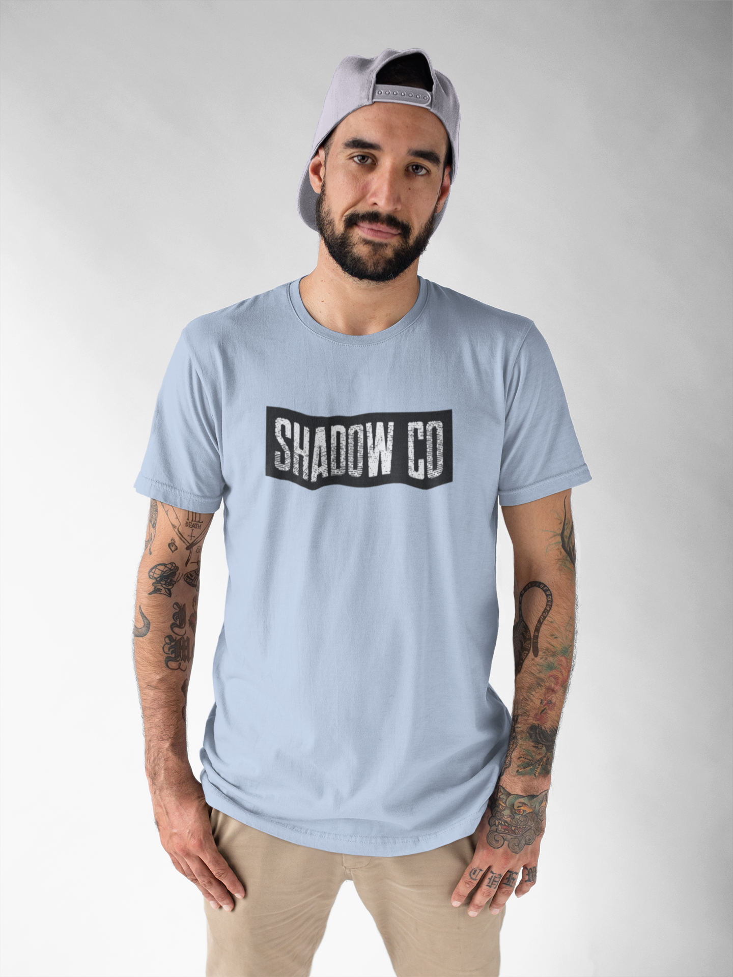 Shadow CO Sky Blue Regular T-Shirt