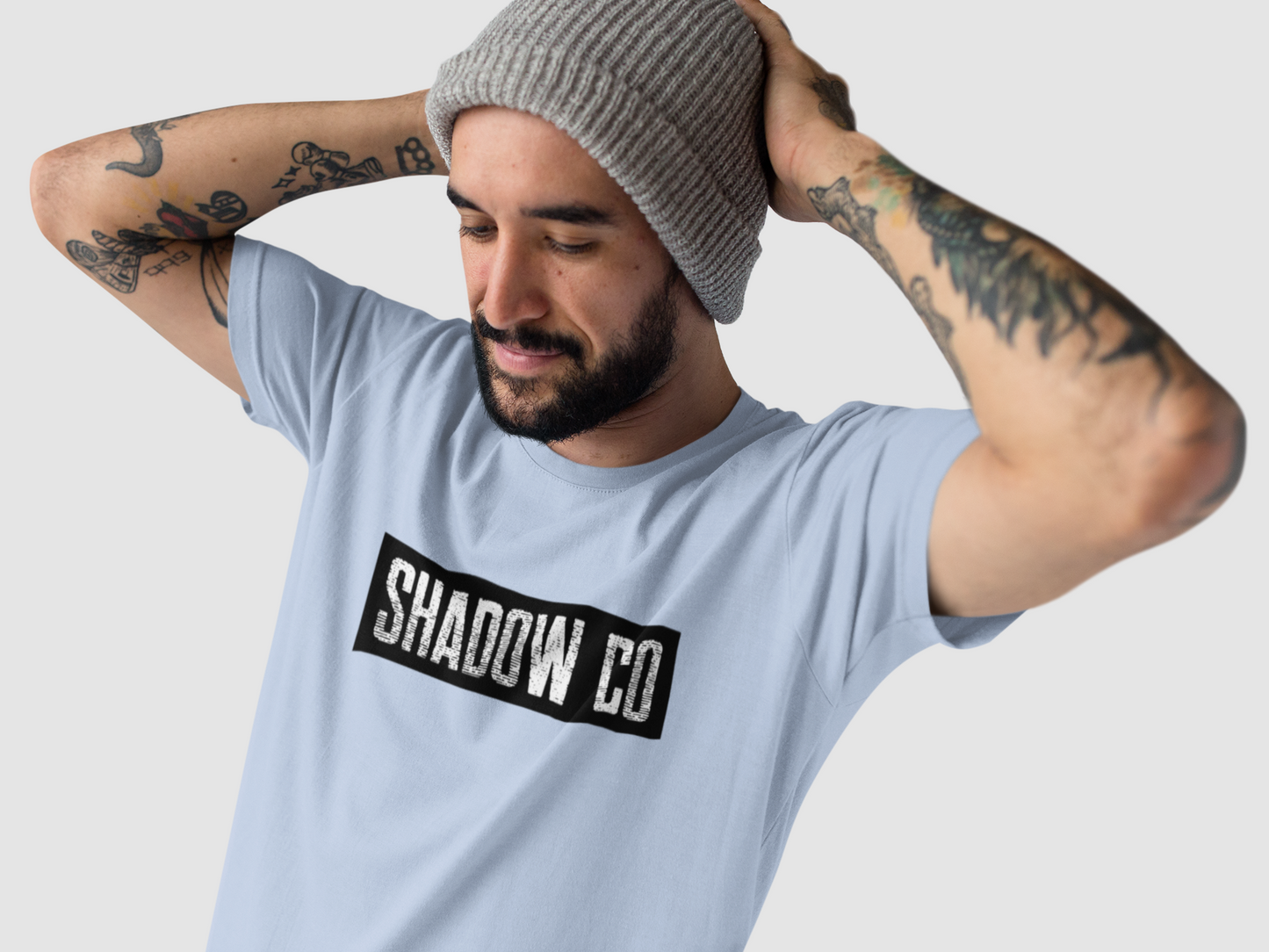 Shadow CO Sky Blue Regular T-Shirt