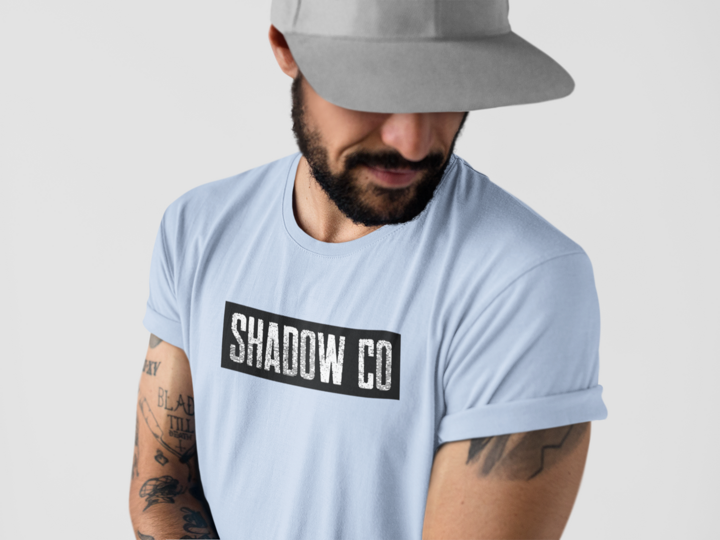 Shadow CO Sky Blue Regular T-Shirt