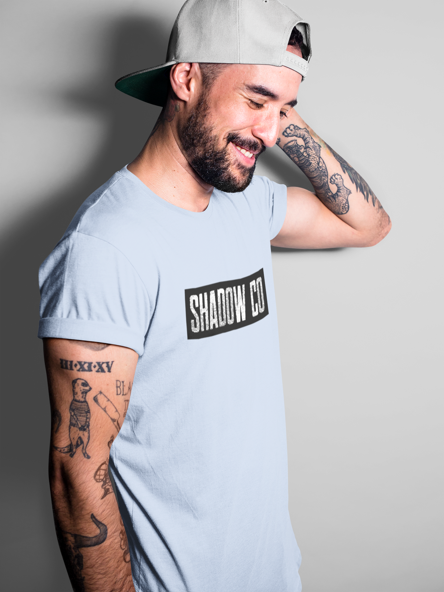 Shadow CO Sky Blue Regular T-Shirt