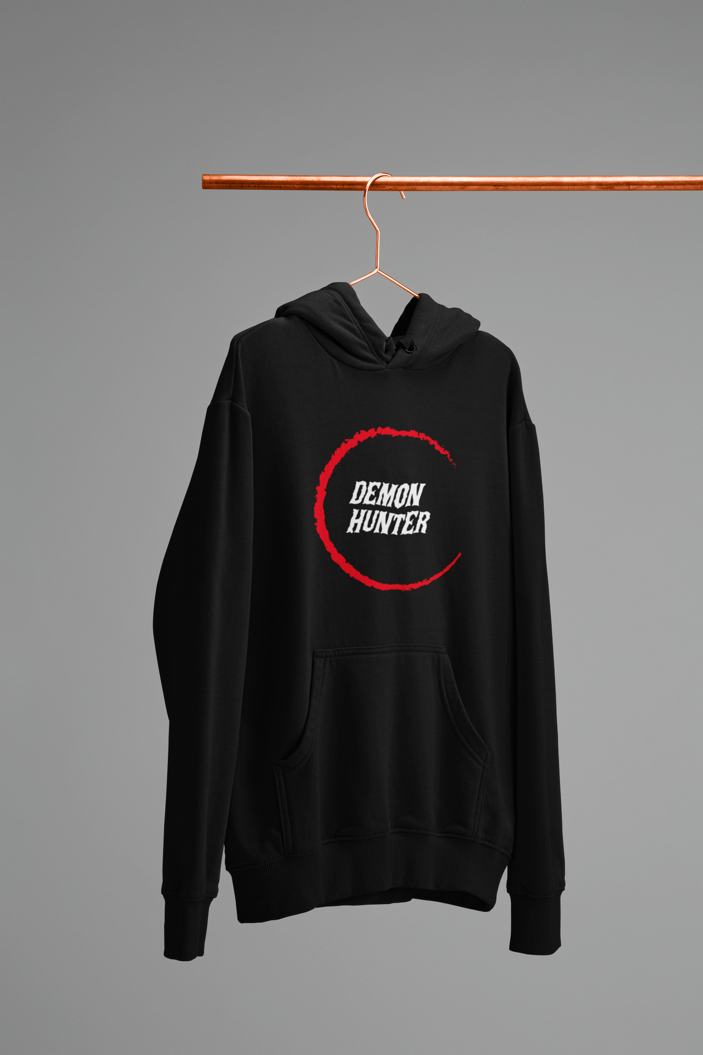 Demon Hunter Black Men's Hoodie