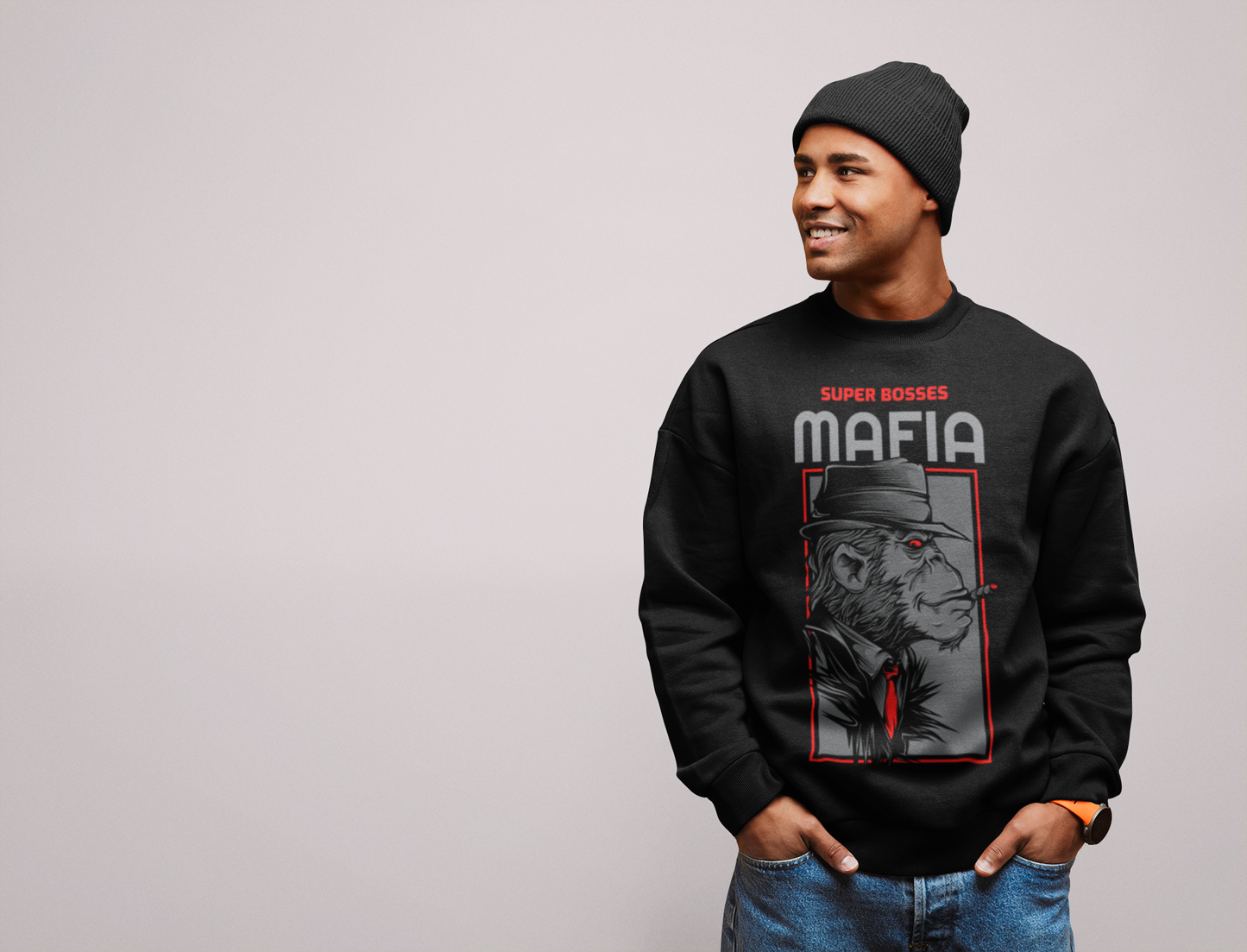 Super-bosses-mafia-black-sweatshirts