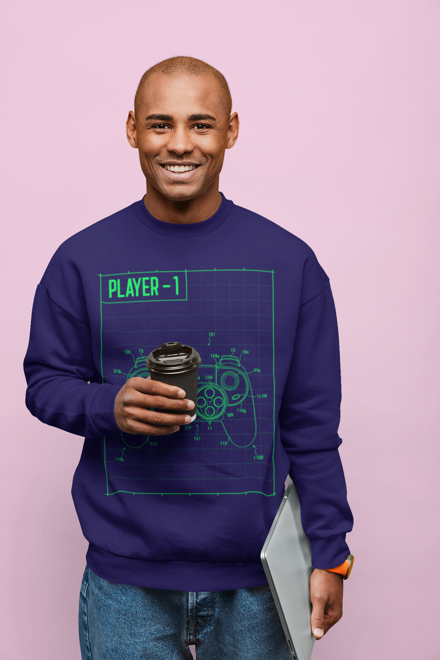 Player Tool Navy Blue Sweatshirts