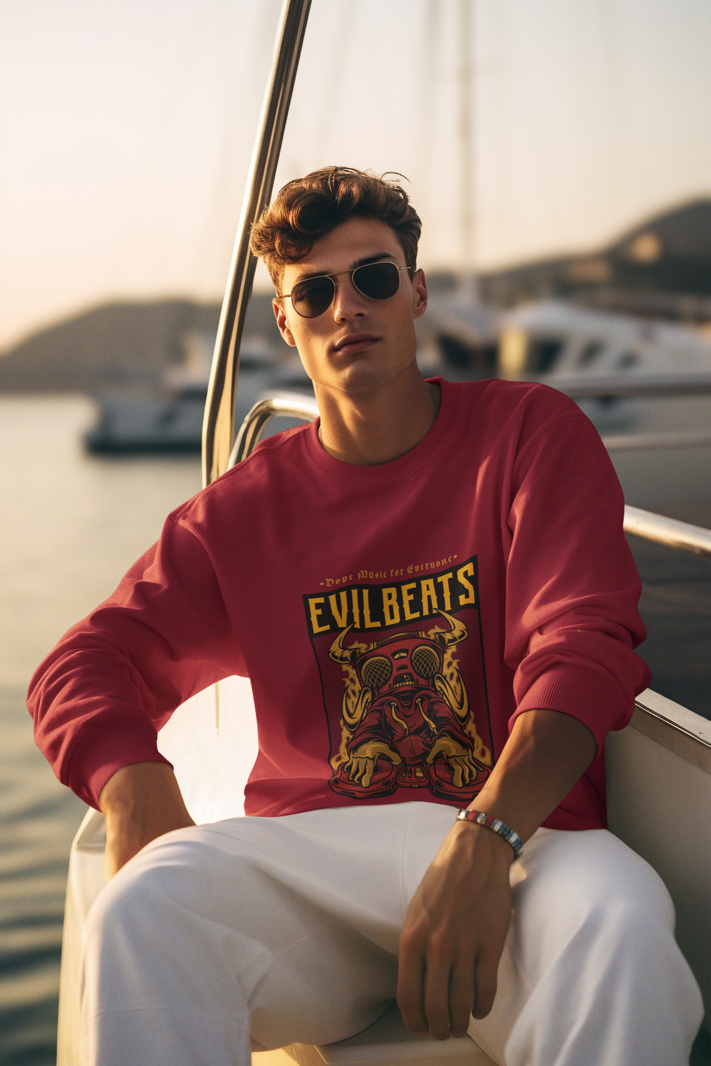 evil-beats-mens-red-sweatshirt
