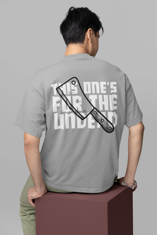 These Ones for Undead Grey Oversized T-Shirt