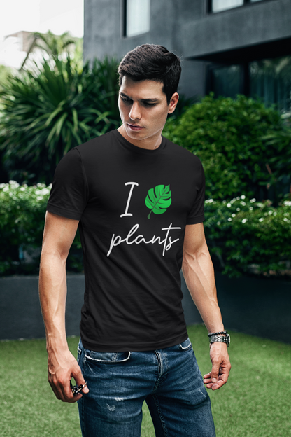 Black I PLANT Style Regular T-Shirt