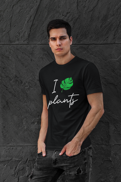 Black I PLANT Style Regular T-Shirt